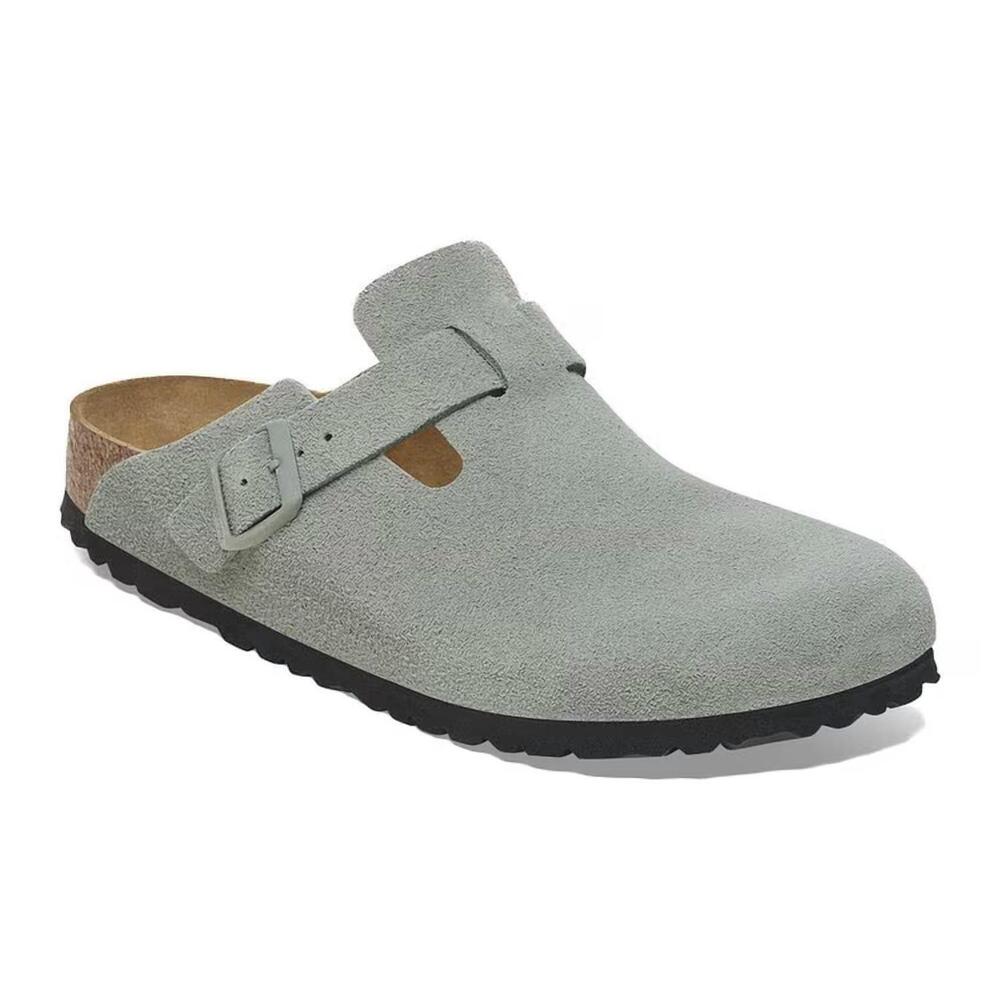 NEW BIRKENSTOCK women's boston clog in pure sage
